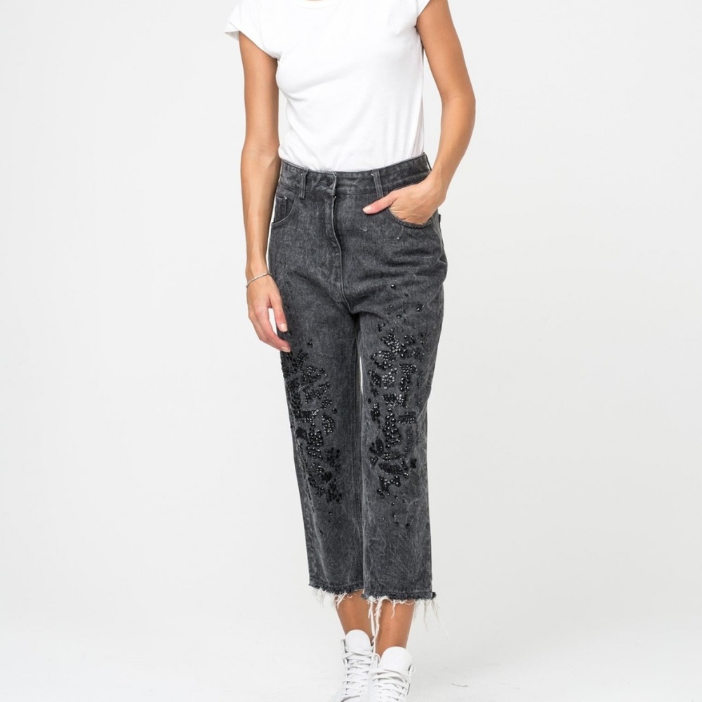 RELIGION DASH BEADED JEANS SZ 30 NWT MSRP. $ 348